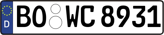 BO-WC8931