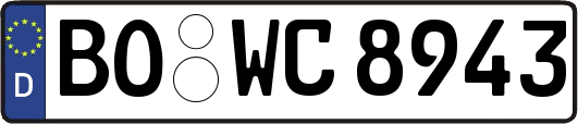 BO-WC8943