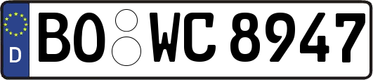 BO-WC8947
