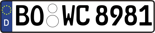 BO-WC8981