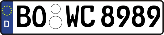 BO-WC8989