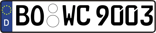 BO-WC9003