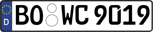 BO-WC9019