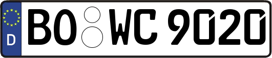 BO-WC9020