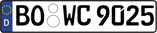 BO-WC9025