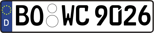 BO-WC9026
