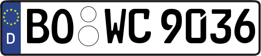BO-WC9036