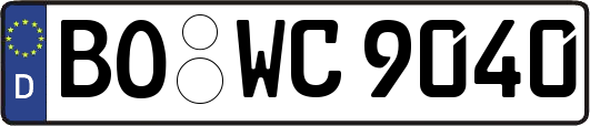 BO-WC9040
