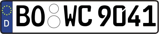 BO-WC9041