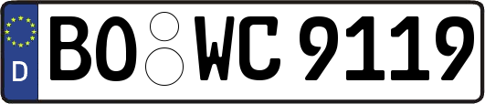 BO-WC9119