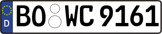 BO-WC9161