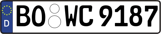 BO-WC9187