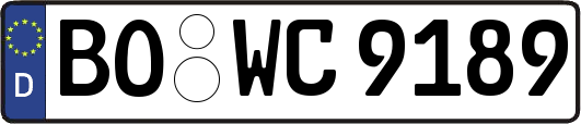 BO-WC9189