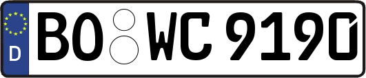 BO-WC9190