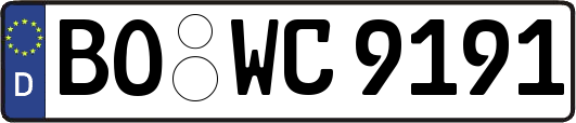 BO-WC9191