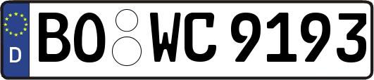 BO-WC9193