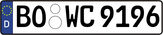 BO-WC9196