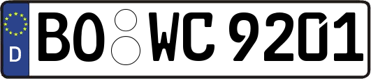 BO-WC9201