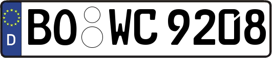 BO-WC9208