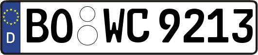 BO-WC9213