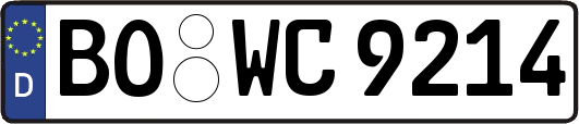 BO-WC9214