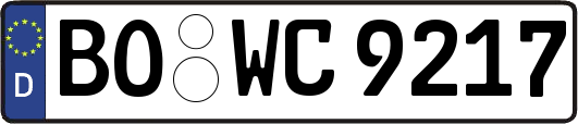 BO-WC9217