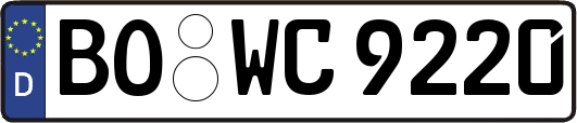 BO-WC9220