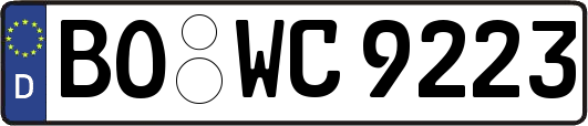 BO-WC9223