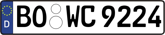 BO-WC9224