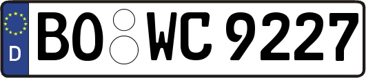 BO-WC9227