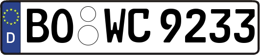 BO-WC9233