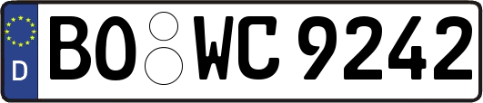 BO-WC9242