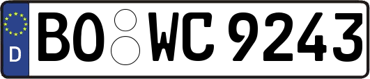 BO-WC9243