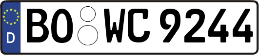 BO-WC9244