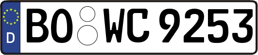 BO-WC9253