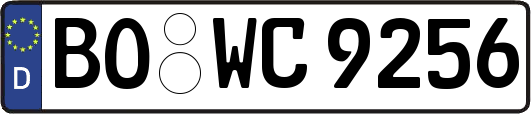BO-WC9256