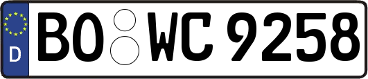 BO-WC9258
