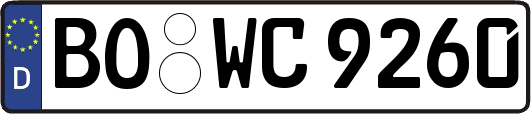 BO-WC9260