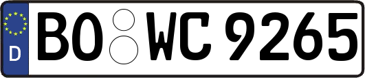 BO-WC9265