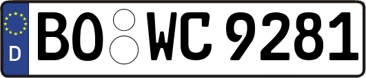 BO-WC9281