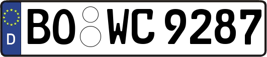 BO-WC9287