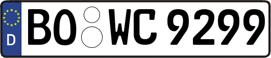 BO-WC9299