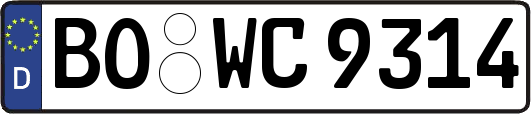 BO-WC9314