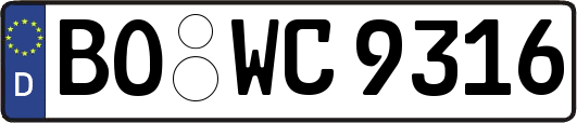 BO-WC9316