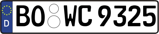 BO-WC9325