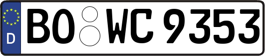BO-WC9353