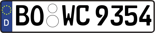 BO-WC9354