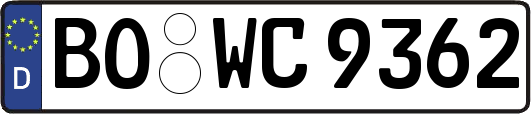 BO-WC9362