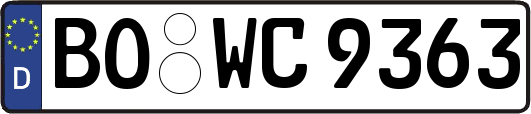 BO-WC9363