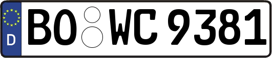 BO-WC9381